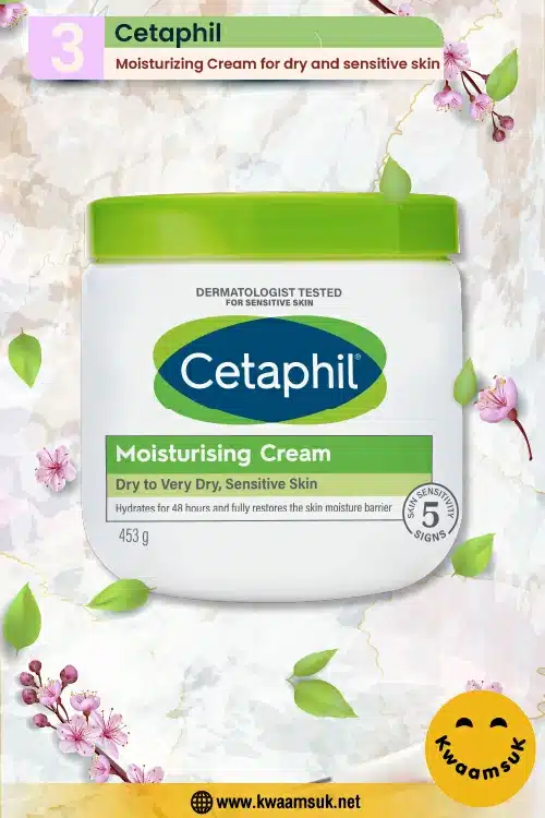 Cetaphil Moisturizing Cream for dry and sensitive skin