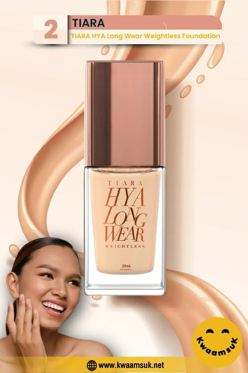 TIARA HYA Long Wear Weightless Foundation